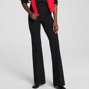 SPANX Black Boot-Cut Flare Pants